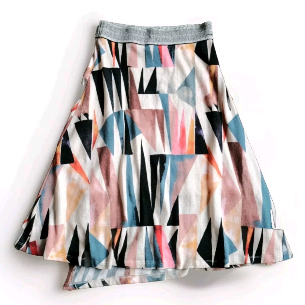 Anthropologie Vanessa Virginia Asymmetrical Midi Skirt, Size S - Picture 5 of 10